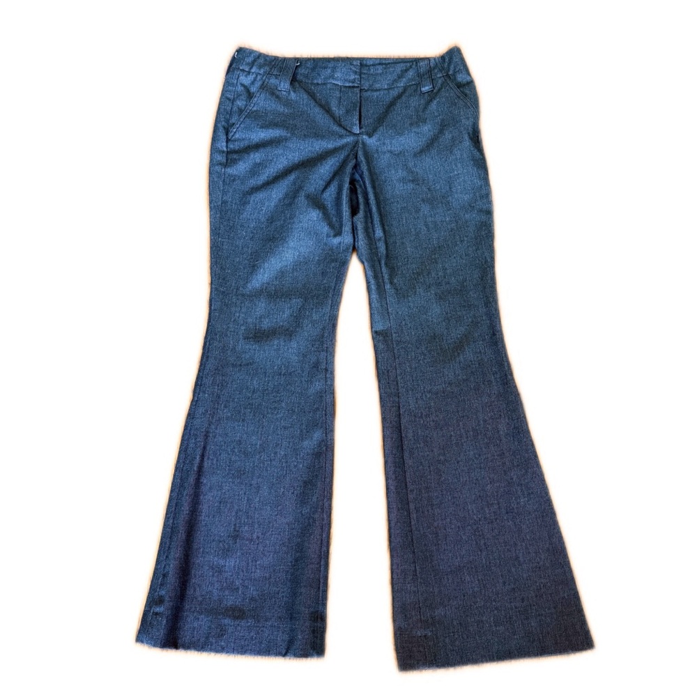 INC International Concepts Charcoal Gray Flare Pants – Petite 6 (6P)